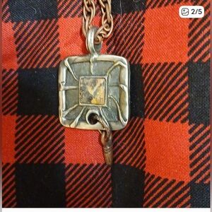 Robert Rose Abstract Pendant Necklace Vintage, Robert Rose Jewelry take a look
